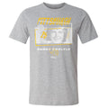 Randy Carlyle Pittsburgh Tones  Men's Cotton T-Shirt Men's Cotton T-Shirt 500 LEVEL   