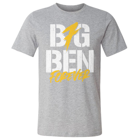 Pittsburgh Big Ben Forever  Men's Cotton T-Shirt Men's Cotton T-Shirt 500 LEVEL   