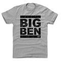 Ben Roethlisberger Big Ben K Men's Cotton T-Shirt Men's Cotton T-Shirt 500 LEVEL   