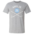 Syl Apps Jr. Pittsburgh 26 Sticks  Men's Cotton T-Shirt Men's Cotton T-Shirt 500 LEVEL   