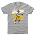 Joe Greene Retro  Men's Cotton T-Shirt Men's Cotton T-Shirt 500 LEVEL Heather Gray S Men's Cotton T-Shirt