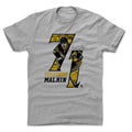 Pittsburgh Penguins Evgeni Malkin Men's Cotton T-Shirt Men's Cotton T-Shirt 500 LEVEL Heather Gray S Men's Cotton T-Shirt