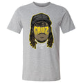 Pittsburgh Pirates Oneil Cruz Men's Cotton T-Shirt Men's Cotton T-Shirt 500 LEVEL Heather Gray S Men's Cotton T-Shirt