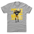 Joe Greene Bold  Men's Cotton T-Shirt Men's Cotton T-Shirt 500 LEVEL Heather Gray S Men's Cotton T-Shirt