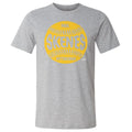 Pittsburgh Pirates Paul Skenes Men's Cotton T-Shirt Men's Cotton T-Shirt 500 LEVEL Heather Gray S Men's Cotton T-Shirt