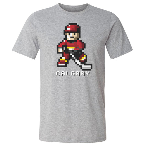 Calgary Hockey 8-bit WHT