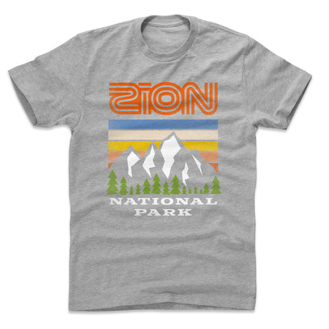 Zion National Park Utah Retro WHT