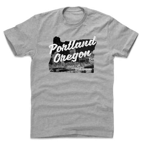 Portland Oregon Silhouette City WHT