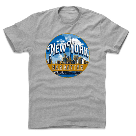 Manhattan New York Pin WHT