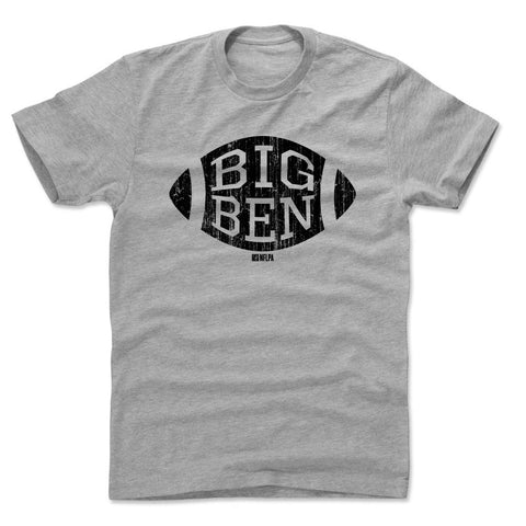 Ben Roethlisberger Football Big Ben K Men's Cotton T-Shirt Men's Cotton T-Shirt 500 LEVEL   