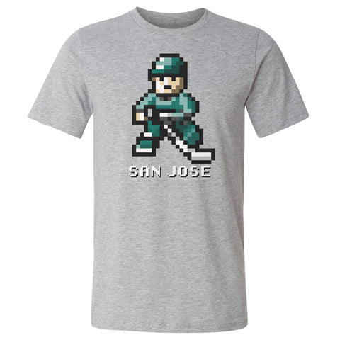San Jose Hockey 8-bit WHT