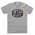 Pittsburgh Penguins Bryan Rust Men's Cotton T-Shirt Men's Cotton T-Shirt 500 LEVEL Heather Gray S Men's Cotton T-Shirt