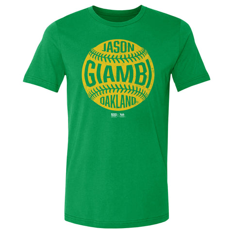 Jason Giambi Oakland Vintage Baseball WHT