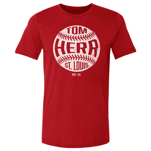 Tom Herr St. Louis Vintage Baseball WHT