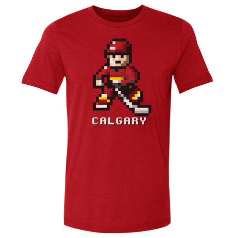 Calgary Hockey 8-bit WHT