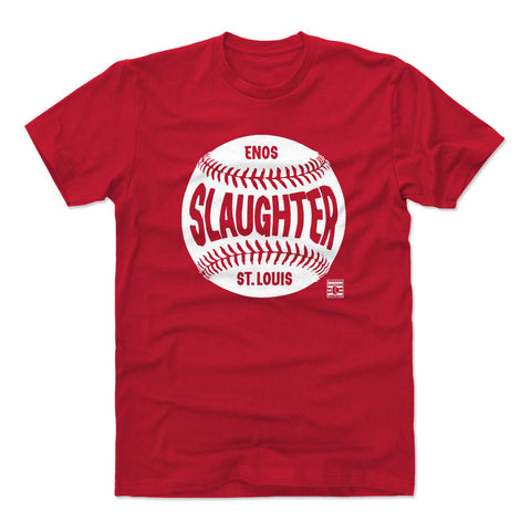Enos Slaughter St. Louis Baseball WHT