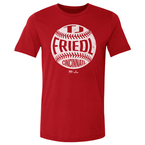 TJ Friedl Cincinnati Vintage Baseball WHT