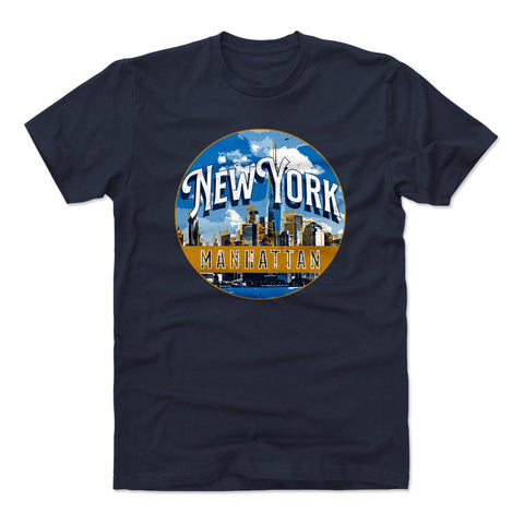 Manhattan New York Pin WHT