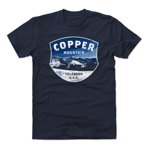 Copper Mountain Colorado Shield WHT