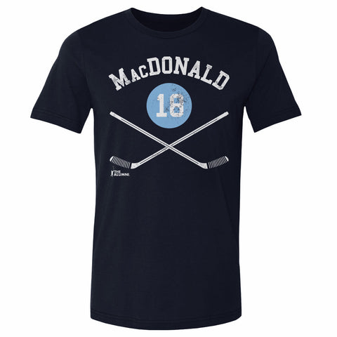 Lowell MacDonald Pittsburgh 18 Sticks  Men's Cotton T-Shirt Men's Cotton T-Shirt 500 LEVEL   