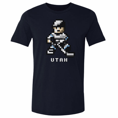 Utah Hockey 8 bit WHT