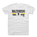 Pittsburgh Pirates Bill Mazeroski Men's Cotton T-Shirt Men's Cotton T-Shirt 500 LEVEL White L Men's Cotton T-Shirt