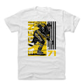 Pittsburgh Penguins Evgeni Malkin Men's Cotton T-Shirt Men's Cotton T-Shirt 500 LEVEL White S Men's Cotton T-Shirt