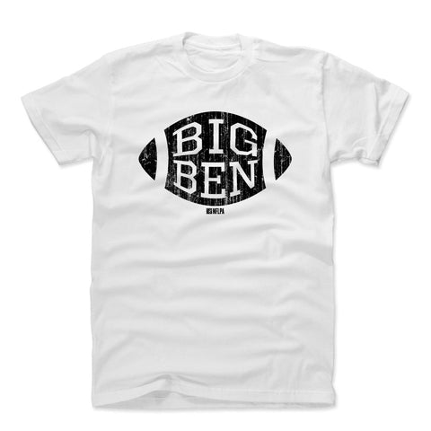 Ben Roethlisberger Football Big Ben K Men's Cotton T-Shirt Men's Cotton T-Shirt 500 LEVEL   