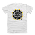 Pittsburgh Pirates Willie Stargell Men's Cotton T-Shirt Men's Cotton T-Shirt 500 LEVEL White L Men's Cotton T-Shirt