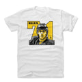 Pittsburgh Penguins Evgeni Malkin Men's Cotton T-Shirt Men's Cotton T-Shirt 500 LEVEL White S Men's Cotton T-Shirt