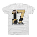 Pittsburgh Penguins Bryan Rust Men's Cotton T-Shirt Men's Cotton T-Shirt 500 LEVEL White S Men's Cotton T-Shirt