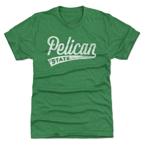 Louisiana Pelican State Script WHT