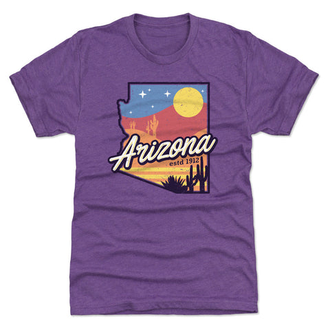 Arizona Map Est. 1912 WHT