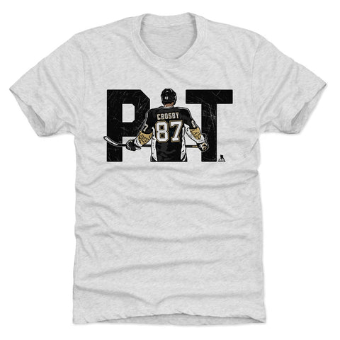 Pittsburgh Penguins Sidney Crosby Men's Premium T-Shirt Men's Premium T-Shirt 500 LEVEL Tri Ash S Men's Premium T-Shirt