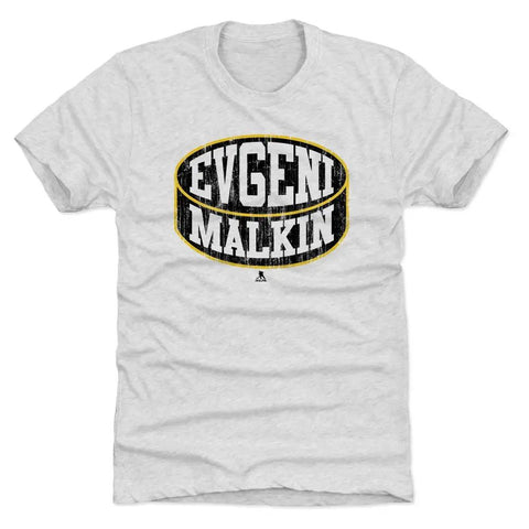 Pittsburgh Penguins Evgeni Malkin Men's Premium T-Shirt Men's Premium T-Shirt 500 LEVEL Tri Ash S Men's Premium T-Shirt