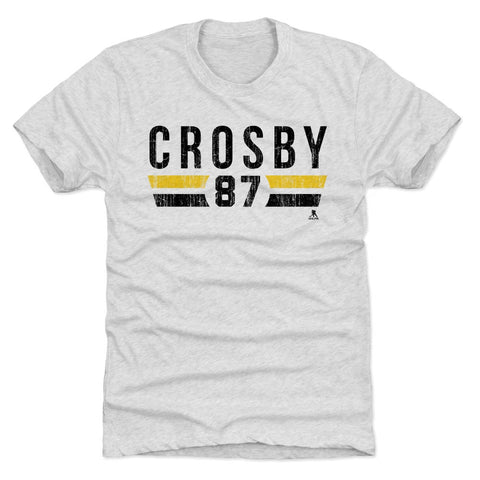 Pittsburgh Penguins Sidney Crosby Men's Premium T-Shirt Men's Premium T-Shirt 500 LEVEL Tri Ash S Men's Premium T-Shirt