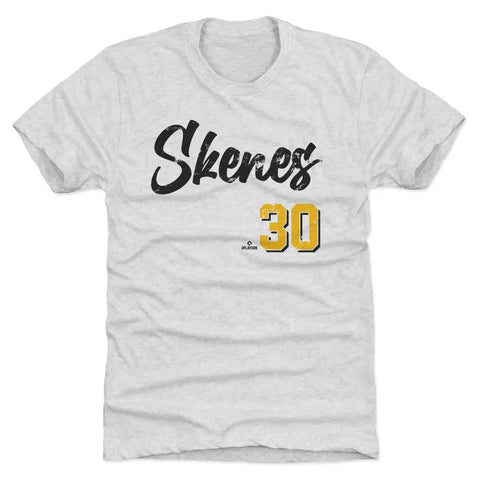 Pittsburgh Pirates Paul Skenes Men's Premium T-Shirt Men's Premium T-Shirt 500 LEVEL Tri Ash S Men's Premium T-Shirt