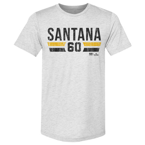 Dennis Santana T-Shirt – Slim Fit Crewneck Pittsburgh Font Graphic Tee