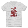 Nick Herbig College Helmet Font Men's Premium T-Shirt Men's Premium T-Shirt 500 LEVEL   