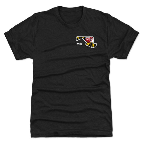 Maryland State Flag Silhouette WHT