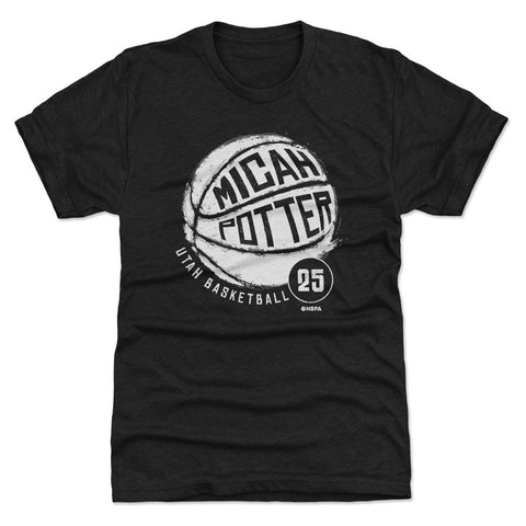 Micah Potter Utah Basketball WHT