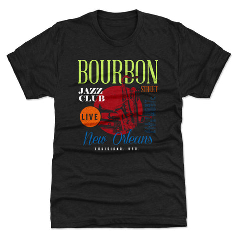 New Orleans Louisiana Bourbon Street Jazz WHT