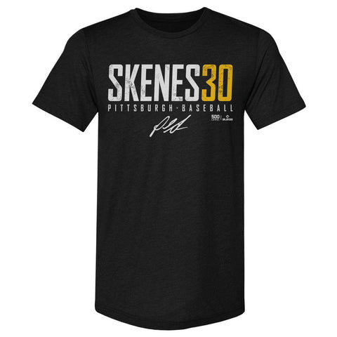 Pittsburgh Pirates Paul Skenes Men's Premium T-Shirt Men's Premium T-Shirt 500 LEVEL Tri Black S Men's Premium T-Shirt