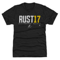 Pittsburgh Penguins Bryan Rust Men's Premium T-Shirt Men's Premium T-Shirt 500 LEVEL Tri Black S Men's Premium T-Shirt