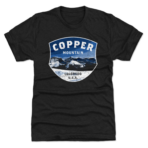 Copper Mountain Colorado Shield WHT