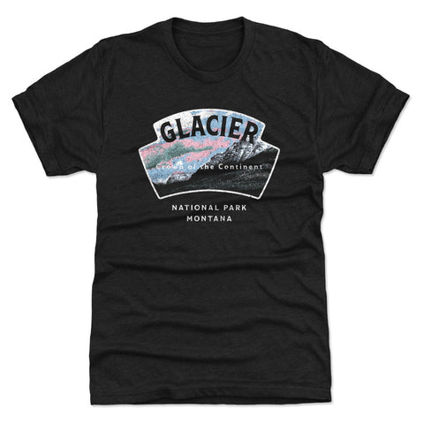 Glacier National Park Montana Shield WHT