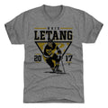 Pittsburgh Penguins Kris Letang Men's Premium T-Shirt Men's Premium T-Shirt 500 LEVEL Tri Gray S Men's Premium T-Shirt