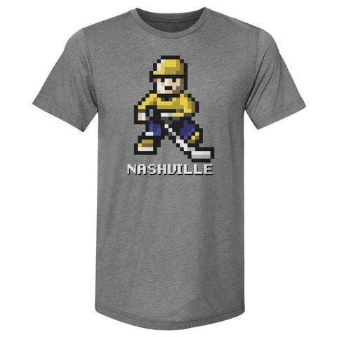 Nashville Hockey 8-bit WHT