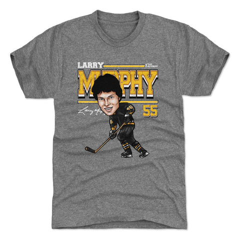 Larry Murphy Pittsburgh Cartoon  Men's Premium T-Shirt Men's Premium T-Shirt 500 LEVEL   