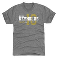 Pittsburgh Pirates Bryan Reynolds Men's Premium T-Shirt T-Shirt 500 LEVEL Tri Gray S Men's Premium T-Shirt